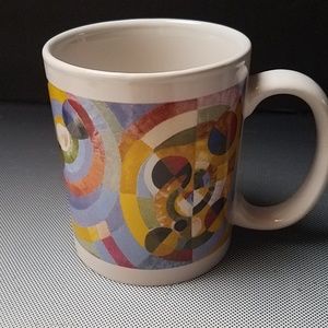 Guggenheim museum r. delaunay  coffee tea mug